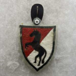US Army 11th Armored Cavalry Regiment Pocket Hanger Vietnamese Made