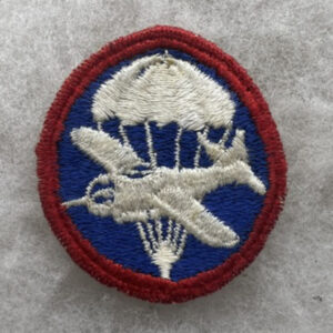 WW2 US Army Airborne Paraglider Enlisted Cap Patch Worn
