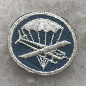 WW2 US Army Airborne Paraglider Officer Cap Patch