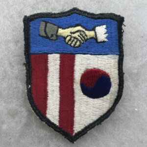 Korean War US Army Civil Assistance Command Patch Japanese Made