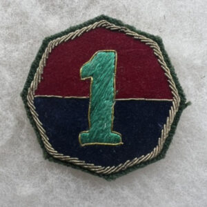 Korean War Republic Of Korea ROK 1st Army Patch Bullion Korean Made