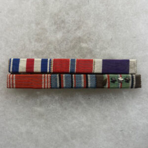 US Army SSM ETO Ribbon Bar Rack German Made