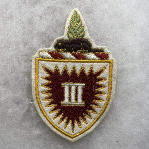 US Army 3rd Engineer Battalion Patch Felt