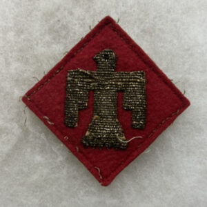 US Army 45th Infantry Division Patch Bullion Japanese Made