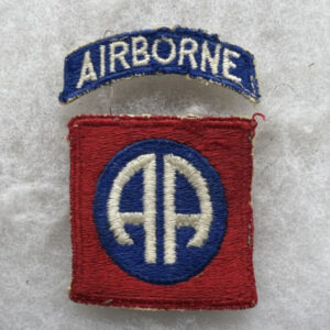 WW2 US Army 82nd Airborne Division Patch Worn