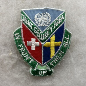 US Army United Nations Joint Security Area Pocket Patch Korean Made