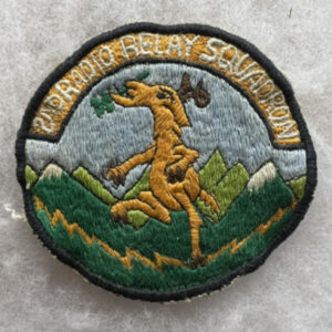 USAF 2nd Radio Relay Squadron Patch Theater Made With Snaps