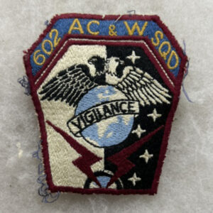 USAF 602nd Aircraft Control & Warning Squadron Patch