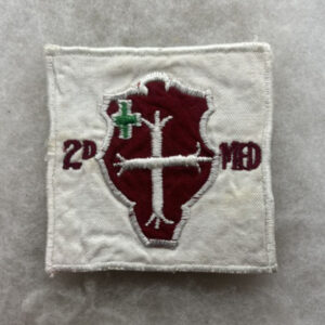 US Army 2nd Medical Pocket Patch Korean Made