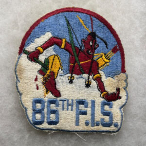 USAF 86th Fighter Interceptor Squadron Patch Worn
