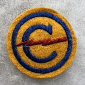 US Army Constabulary Forces Patch Felt German Made